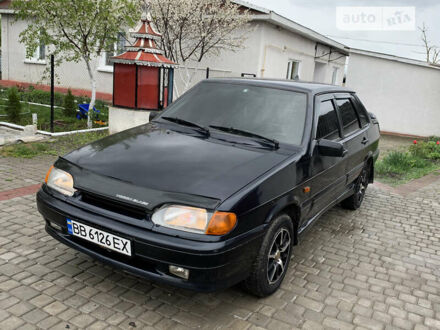 Чорний ВАЗ 2115 Самара, об'ємом двигуна 1.6 л та пробігом 220 тис. км за 1999 $, фото 1 на Automoto.ua