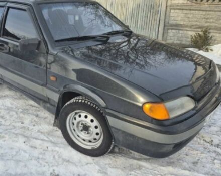 Черный ВАЗ 2115 Самара, объемом двигателя 1.6 л и пробегом 55 тыс. км за 1300 $, фото 1 на Automoto.ua