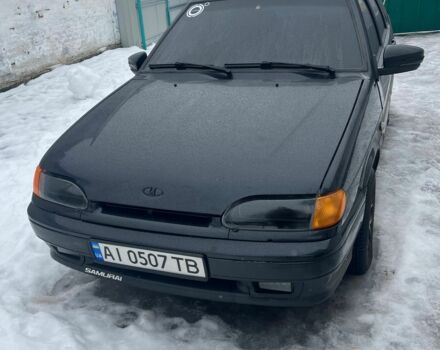Чорний ВАЗ 2115 Самара, об'ємом двигуна 1.5 л та пробігом 130 тис. км за 3000 $, фото 1 на Automoto.ua