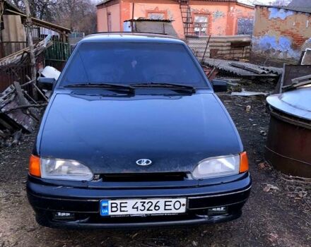 Черный ВАЗ 2115 Самара, объемом двигателя 1.5 л и пробегом 256 тыс. км за 1700 $, фото 1 на Automoto.ua