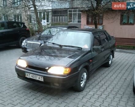 Чорний ВАЗ 2115 Самара, об'ємом двигуна 1.5 л та пробігом 110 тис. км за 1100 $, фото 1 на Automoto.ua