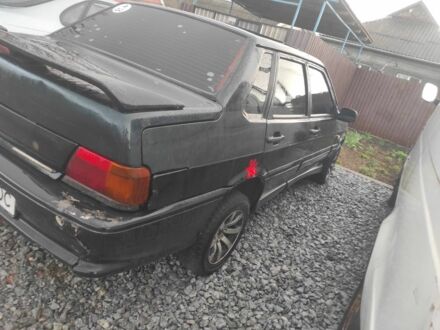 Черный ВАЗ 2115 Самара, объемом двигателя 1 л и пробегом 250 тыс. км за 900 $, фото 1 на Automoto.ua