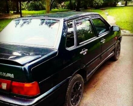 Черный ВАЗ 2115 Самара, объемом двигателя 1.5 л и пробегом 250 тыс. км за 1500 $, фото 1 на Automoto.ua