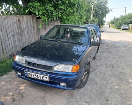 Черный ВАЗ 2115 Самара, объемом двигателя 1.5 л и пробегом 300 тыс. км за 1305 $, фото 1 на Automoto.ua