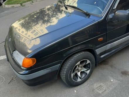 Чорний ВАЗ 2115 Самара, об'ємом двигуна 1.5 л та пробігом 144 тис. км за 2300 $, фото 1 на Automoto.ua