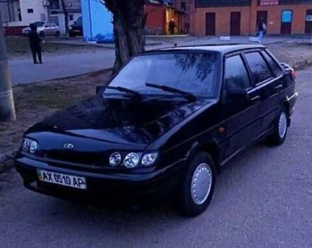 Черный ВАЗ 2115 Самара, объемом двигателя 1.5 л и пробегом 120 тыс. км за 1200 $, фото 1 на Automoto.ua