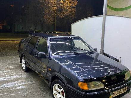 Черный ВАЗ 2115 Самара, объемом двигателя 1.5 л и пробегом 198 тыс. км за 1700 $, фото 1 на Automoto.ua