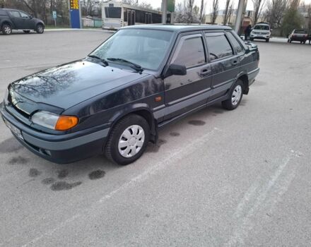 Черный ВАЗ 2115 Самара, объемом двигателя 1.6 л и пробегом 227 тыс. км за 1999 $, фото 1 на Automoto.ua