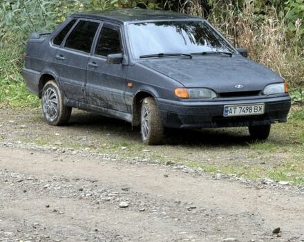 Чорний ВАЗ 2115 Самара, об'ємом двигуна 1.6 л та пробігом 200 тис. км за 1050 $, фото 1 на Automoto.ua