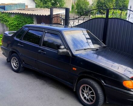 Чорний ВАЗ 2115 Самара, об'ємом двигуна 1.5 л та пробігом 0 тис. км за 1250 $, фото 1 на Automoto.ua