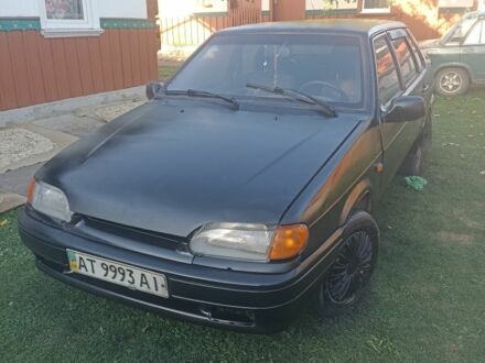 Черный ВАЗ 2115 Самара, объемом двигателя 1.6 л и пробегом 222 тыс. км за 1400 $, фото 1 на Automoto.ua