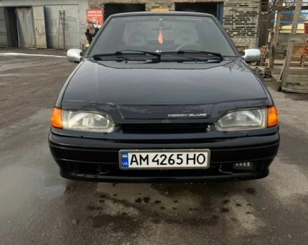 Черный ВАЗ 2115 Самара, объемом двигателя 1.6 л и пробегом 261 тыс. км за 1800 $, фото 1 на Automoto.ua