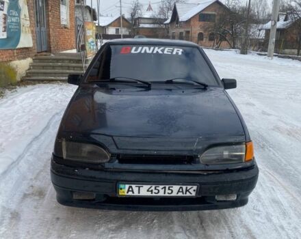 Чорний ВАЗ 2115 Самара, об'ємом двигуна 1.6 л та пробігом 220 тис. км за 1500 $, фото 1 на Automoto.ua