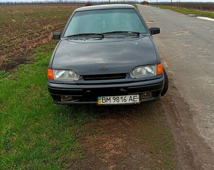 Чорний ВАЗ 2115 Самара, об'ємом двигуна 1.5 л та пробігом 188 тис. км за 1600 $, фото 1 на Automoto.ua