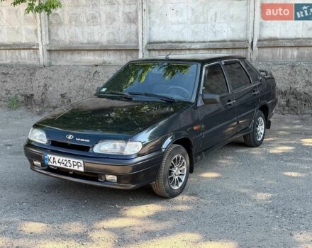 Чорний ВАЗ 2115 Самара, об'ємом двигуна 1.6 л та пробігом 150 тис. км за 1950 $, фото 1 на Automoto.ua