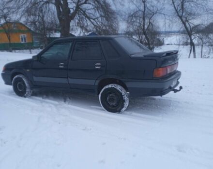 Чорний ВАЗ 2115 Самара, об'ємом двигуна 1.6 л та пробігом 200 тис. км за 670 $, фото 1 на Automoto.ua