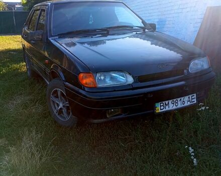 Чорний ВАЗ 2115 Самара, об'ємом двигуна 1.5 л та пробігом 1380 тис. км за 1600 $, фото 1 на Automoto.ua