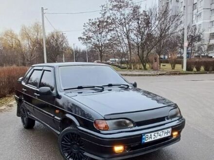 ВАЗ 2115 Самара 2007 у Кропивницькому (Кіровограді) на Automoto.ua Чорний ВАЗ 2115 Самара, об'ємом двигуна 1.6 л та пробігом 200 тис. км за 1100 $, фото 1 на Automoto.ua