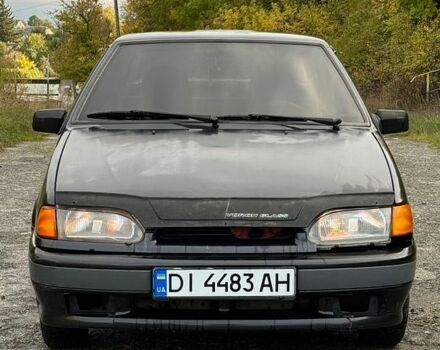 Черный ВАЗ 2115 Самара, объемом двигателя 1.6 л и пробегом 221 тыс. км за 1150 $, фото 1 на Automoto.ua