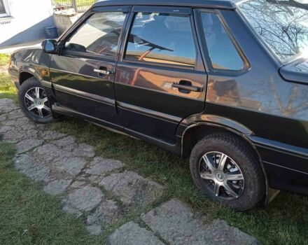 Черный ВАЗ 2115 Самара, объемом двигателя 1.6 л и пробегом 142 тыс. км за 2503 $, фото 1 на Automoto.ua