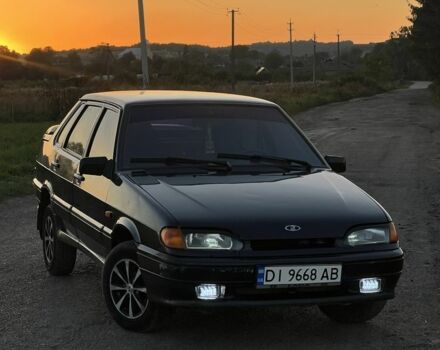 Черный ВАЗ 2115 Самара, объемом двигателя 1.6 л и пробегом 204 тыс. км за 1900 $, фото 1 на Automoto.ua