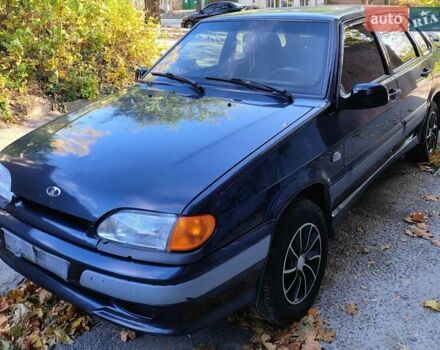 Черный ВАЗ 2115 Самара, объемом двигателя 1.6 л и пробегом 158 тыс. км за 2700 $, фото 1 на Automoto.ua