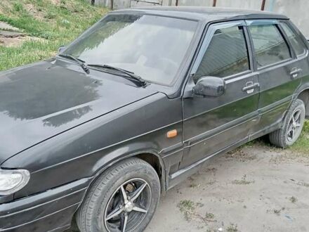 Черный ВАЗ 2115 Самара, объемом двигателя 1.6 л и пробегом 195 тыс. км за 2100 $, фото 1 на Automoto.ua