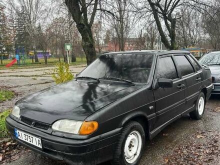Черный ВАЗ 2115 Самара, объемом двигателя 1.6 л и пробегом 270 тыс. км за 1500 $, фото 1 на Automoto.ua