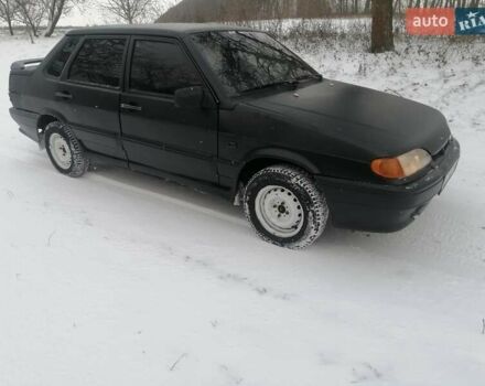 Чорний ВАЗ 2115 Самара, об'ємом двигуна 1.6 л та пробігом 270 тис. км за 1150 $, фото 1 на Automoto.ua