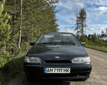 Черный ВАЗ 2115 Самара, объемом двигателя 1.6 л и пробегом 150 тыс. км за 2000 $, фото 1 на Automoto.ua
