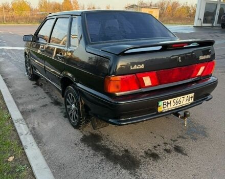 Чорний ВАЗ 2115 Самара, об'ємом двигуна 1.6 л та пробігом 180 тис. км за 1900 $, фото 1 на Automoto.ua