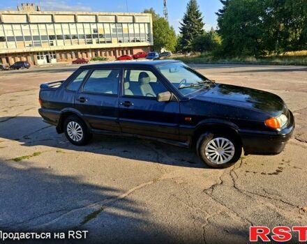 Чорний ВАЗ 2115 Самара, об'ємом двигуна 1.6 л та пробігом 162 тис. км за 1300 $, фото 1 на Automoto.ua