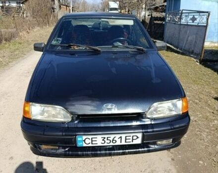 Черный ВАЗ 2115 Самара, объемом двигателя 1.6 л и пробегом 200 тыс. км за 2350 $, фото 1 на Automoto.ua