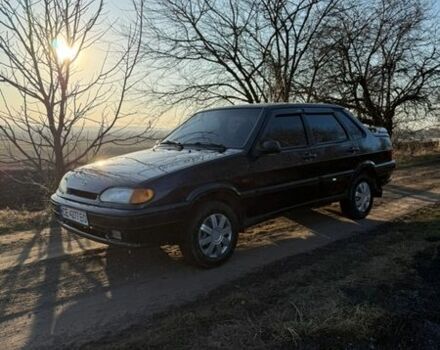 Чорний ВАЗ 2115 Самара, об'ємом двигуна 1.6 л та пробігом 118 тис. км за 2000 $, фото 1 на Automoto.ua