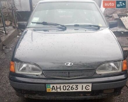 Черный ВАЗ 2115 Самара, объемом двигателя 1.6 л и пробегом 300 тыс. км за 1502 $, фото 1 на Automoto.ua