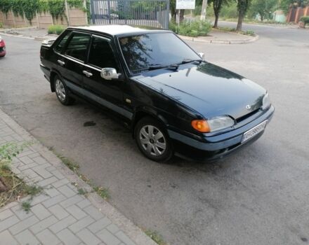 Чорний ВАЗ 2115 Самара, об'ємом двигуна 1.6 л та пробігом 290 тис. км за 1850 $, фото 1 на Automoto.ua