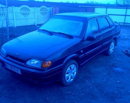 Чорний ВАЗ 2115 Самара, об'ємом двигуна 1.6 л та пробігом 250 тис. км за 1350 $, фото 1 на Automoto.ua