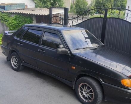 Чорний ВАЗ 2115 Самара, об'ємом двигуна 1.5 л та пробігом 38 тис. км за 1250 $, фото 1 на Automoto.ua