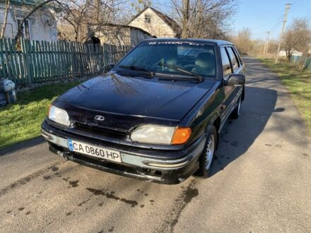 Черный ВАЗ 2115 Самара, объемом двигателя 1.5 л и пробегом 165 тыс. км за 1450 $, фото 1 на Automoto.ua