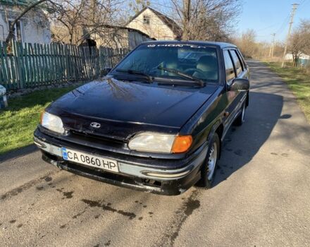 Чорний ВАЗ 2115 Самара, об'ємом двигуна 1.5 л та пробігом 165 тис. км за 1450 $, фото 1 на Automoto.ua