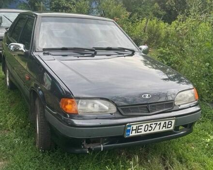 Чорний ВАЗ 2115 Самара, об'ємом двигуна 1.5 л та пробігом 192 тис. км за 1593 $, фото 1 на Automoto.ua