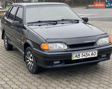 Черный ВАЗ 2115 Самара, объемом двигателя 1.6 л и пробегом 128 тыс. км за 2350 $, фото 1 на Automoto.ua