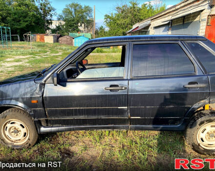 Черный ВАЗ 2115 Самара, объемом двигателя 1.6 л и пробегом 255 тыс. км за 750 $, фото 1 на Automoto.ua