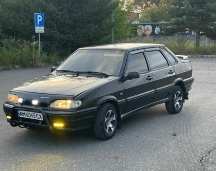 Чорний ВАЗ 2115 Самара, об'ємом двигуна 1.5 л та пробігом 240 тис. км за 1495 $, фото 1 на Automoto.ua