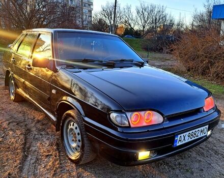 Чорний ВАЗ 2115 Самара, об'ємом двигуна 1.6 л та пробігом 260 тис. км за 2000 $, фото 1 на Automoto.ua