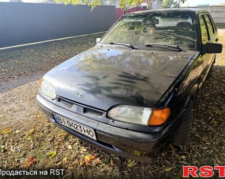 Черный ВАЗ 2115 Самара, объемом двигателя 1.6 л и пробегом 200 тыс. км за 1200 $, фото 1 на Automoto.ua