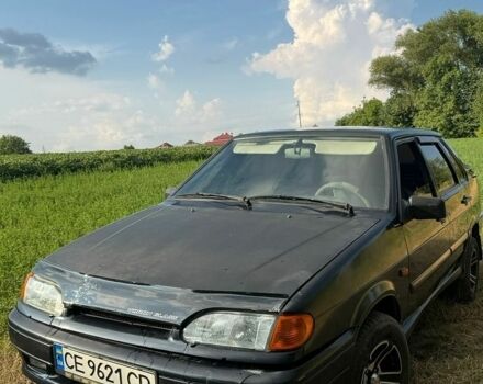 Чорний ВАЗ 2115 Самара, об'ємом двигуна 1.6 л та пробігом 125 тис. км за 2000 $, фото 1 на Automoto.ua