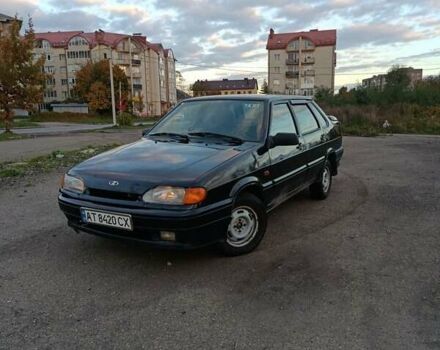 Черный ВАЗ 2115 Самара, объемом двигателя 1.6 л и пробегом 238 тыс. км за 1500 $, фото 1 на Automoto.ua