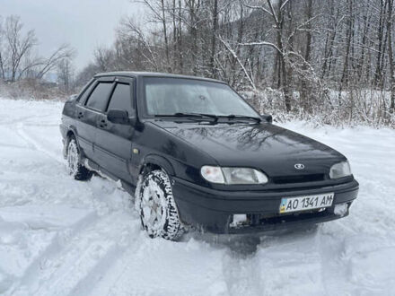 Чорний ВАЗ 2115 Самара, об'ємом двигуна 1.6 л та пробігом 170 тис. км за 1999 $, фото 1 на Automoto.ua