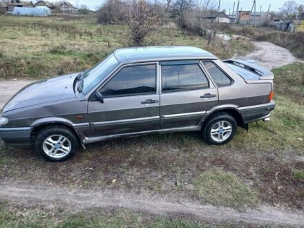 Черный ВАЗ 2115 Самара, объемом двигателя 1.6 л и пробегом 165 тыс. км за 2300 $, фото 1 на Automoto.ua